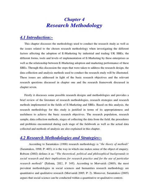 quantitative research chapter 4 and 5 sample